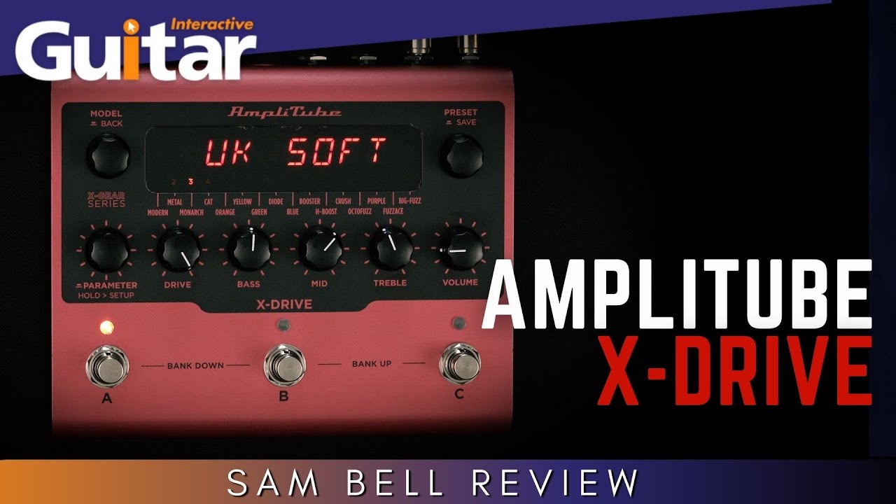 IK Multimedia Amplitube X Drive | Guitar Interactive | Review
