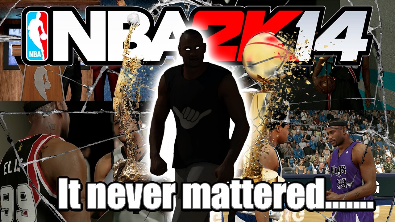 2k14, но это никогда не имело значения. #nba2k #gaming