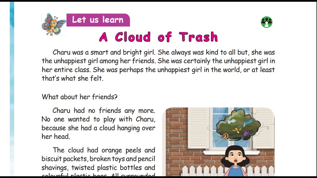 - A CLOUD OF TRASH - UNIT 3  - TERM 3 - ENGLISH - 3RD STANDARD l Let us learn