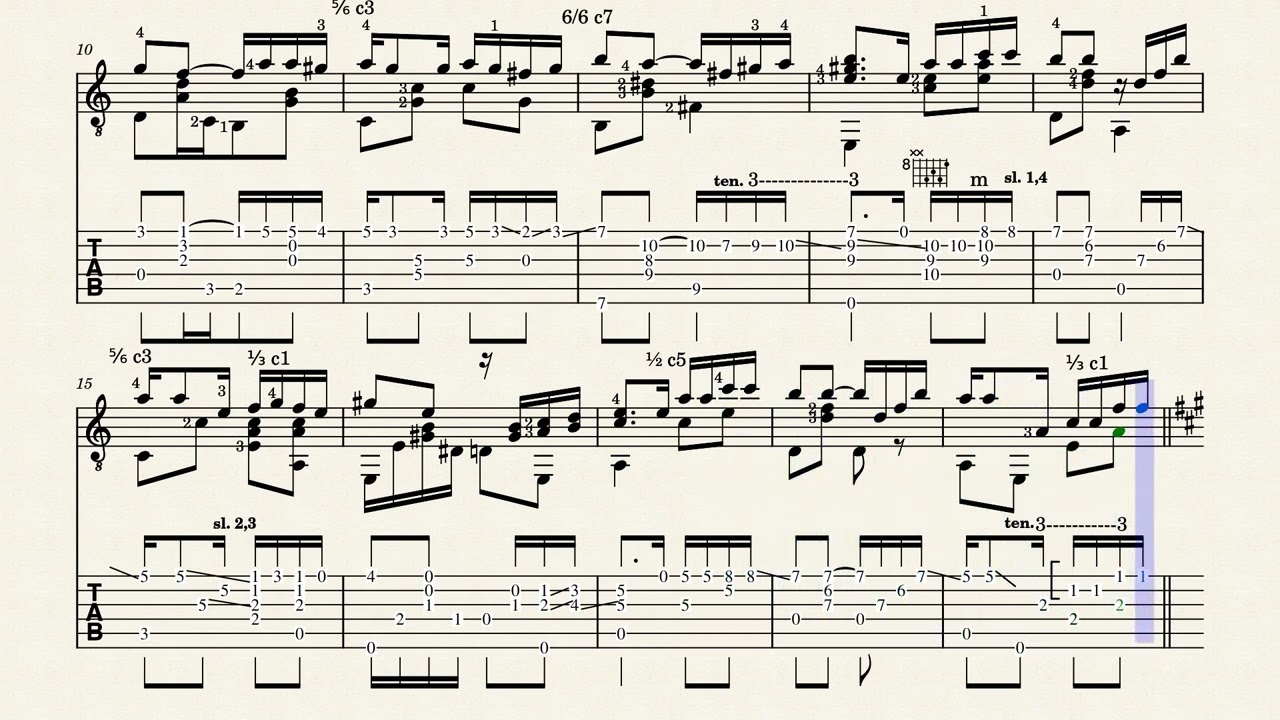 Malena - Tango  – Lucio DeMare by Translated from GUITAR PRO v3.00