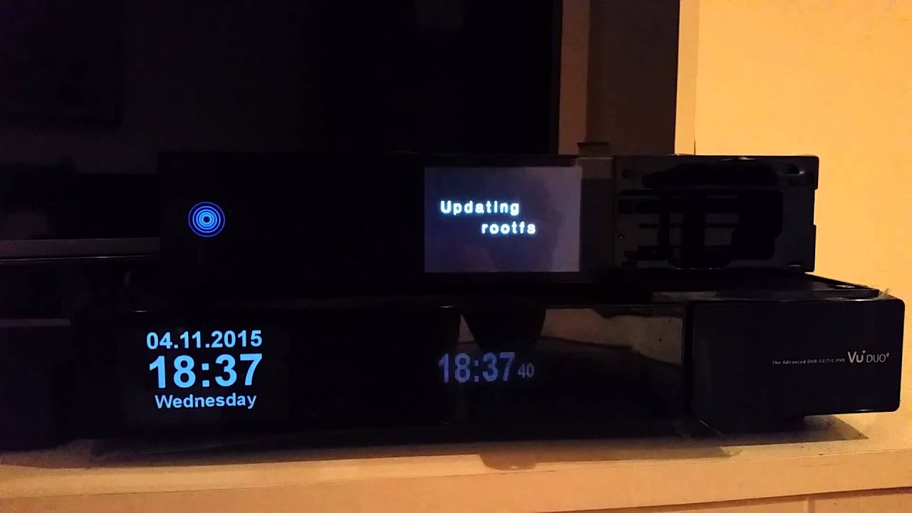 How to flash a new image on a Vu + Solo 4K