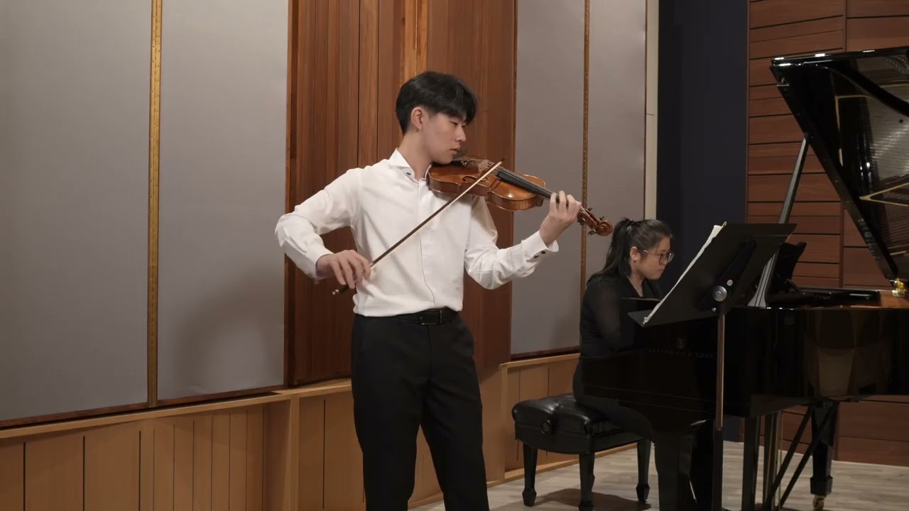 2025/10/09 Edward Lu; W.A.Mozart: Violin Concerto No. 4, 1st Movement