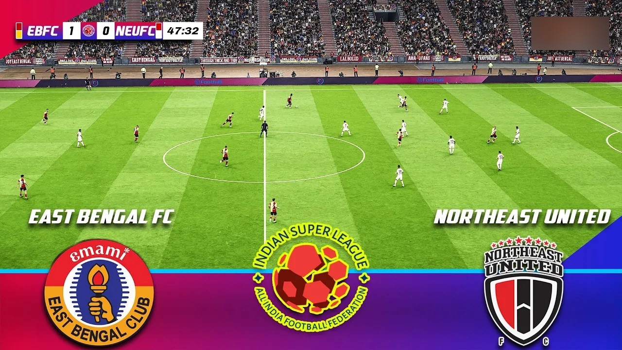⚡East Bengal FC vs. NorthEast United FC : ISL 2025-26 🔥 #isl #eastbengal #northeastunitedfc
