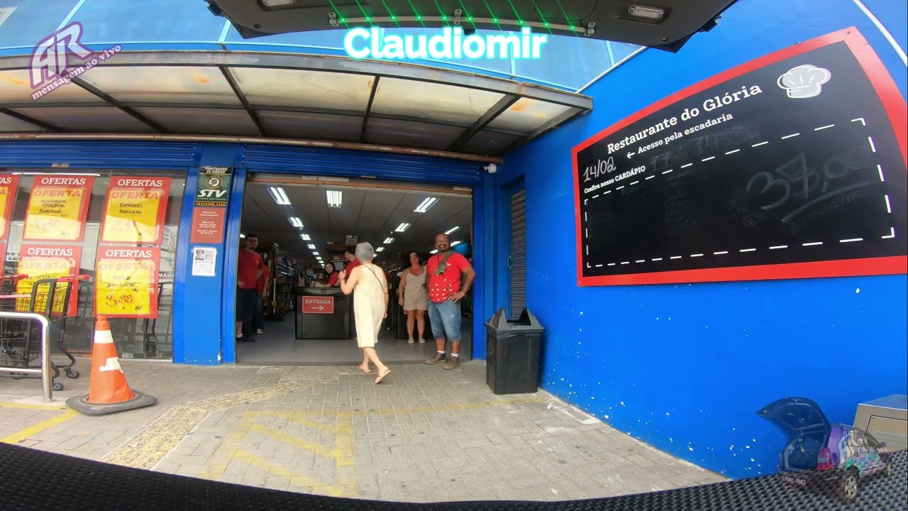 Claudiomir, Filmagem 4K, 16/02/2026. Mensagem ao vivo e telemensagens Porto Alegre