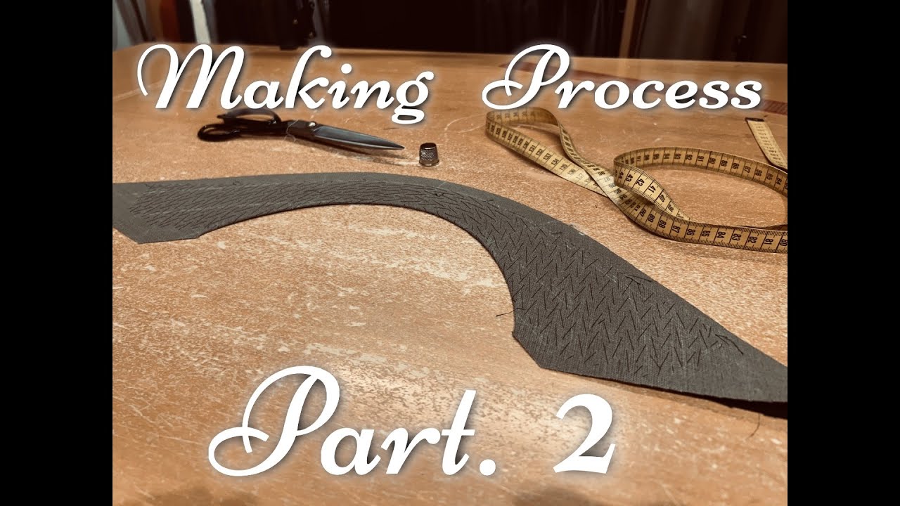 Brown Bespoke suit Making process Part 2.