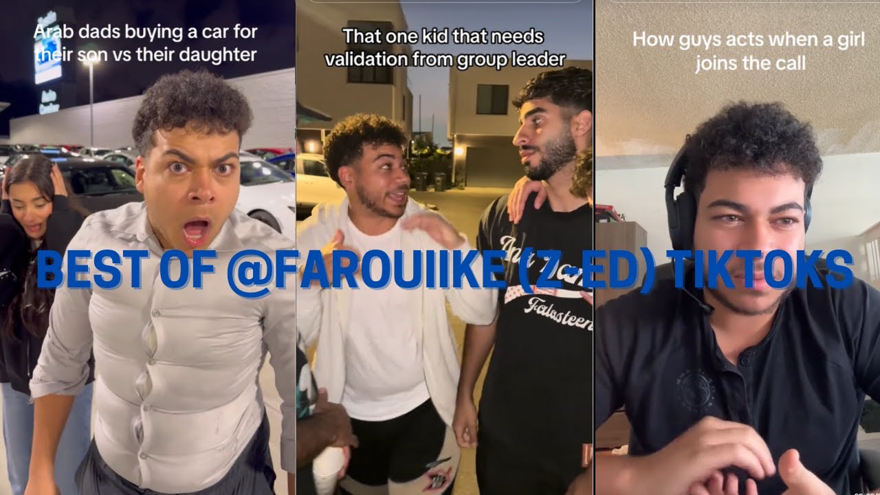 BEST OF @FAROUKIIE (Z-ED) TIKTOKS! | ARAB DAD, ROTC KIDS & MORE!