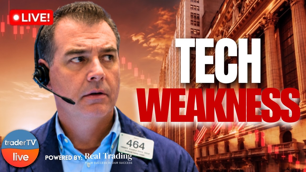 Stocks Mixed as Trump Tariffs Kick In, Chip Stocks Weigh on Nasdaq | Stock Market Live