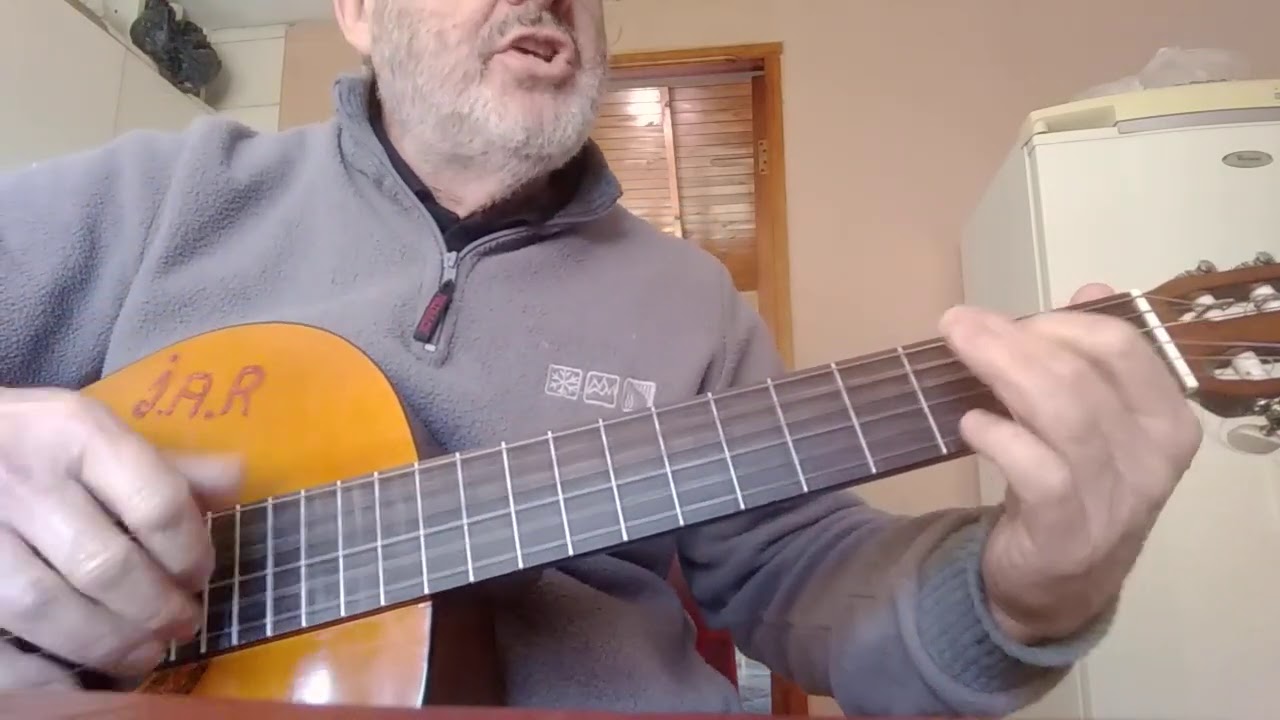 C&oacute;mo toco y canto, la pasto verde,en guitarra,zamba