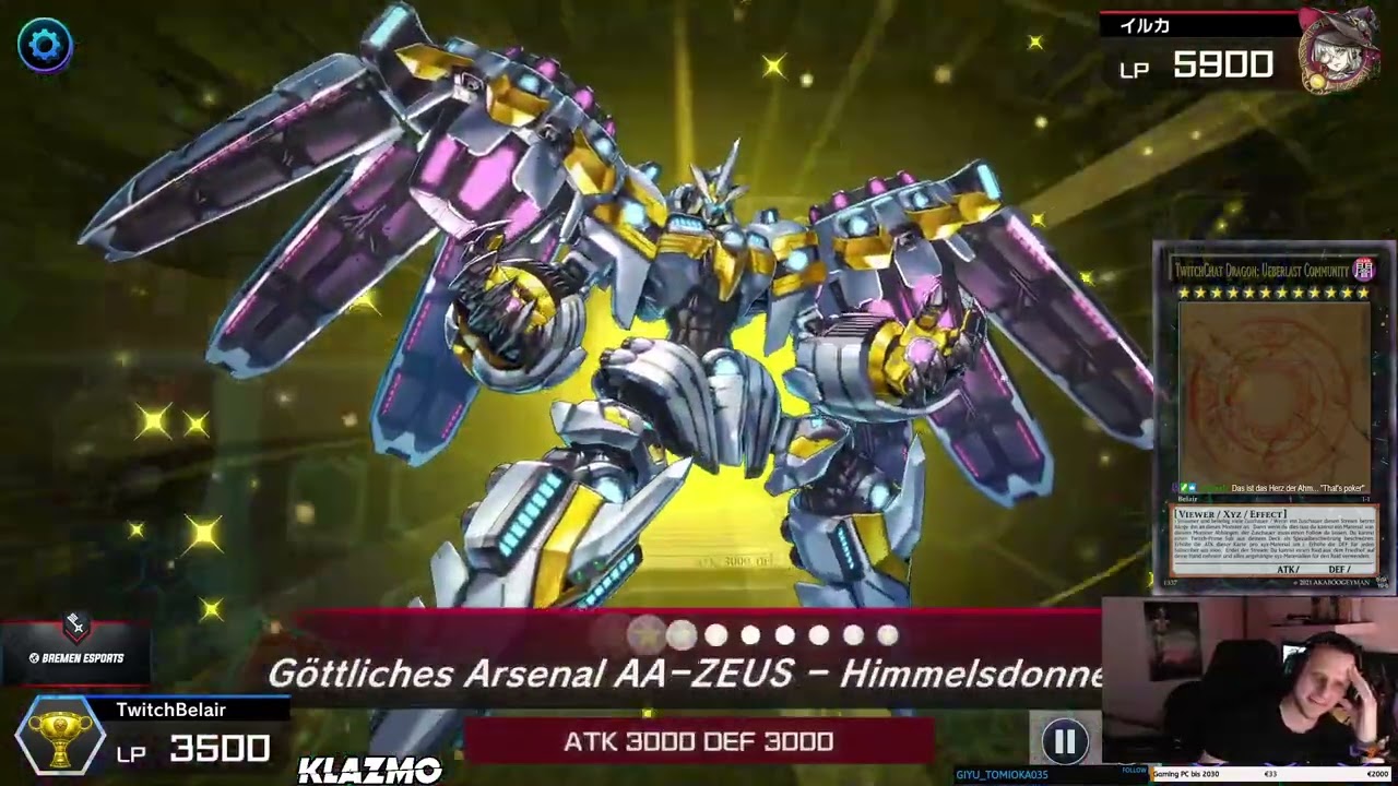 Machine K9 vs Rogue Cyberdrachen, ich brauche ein Wunder! Master Duel