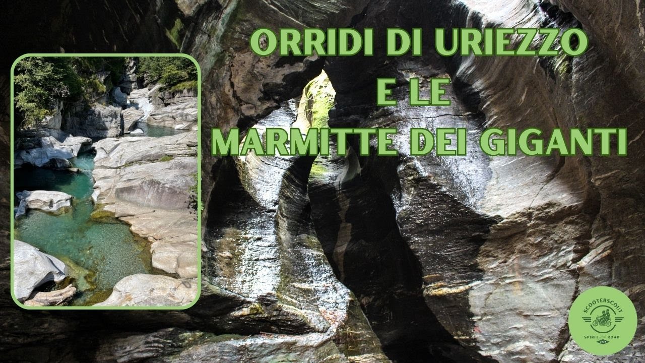 Orridi di Uriezzo e Marmitte dei giganti #kymcoak550 #motovlog #viaggiare