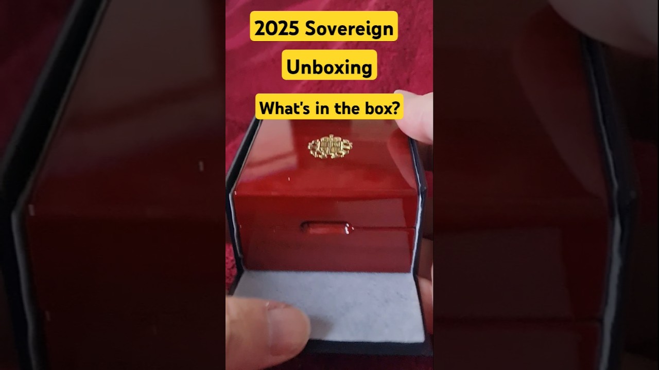 2025 Sovereign, Royal Arms version. #Unpacking #sovereign #coins #royalmint