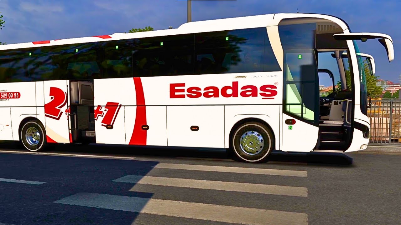 MAN Lion's Coach Bus - REALİSTİC DRİVE - ASMR