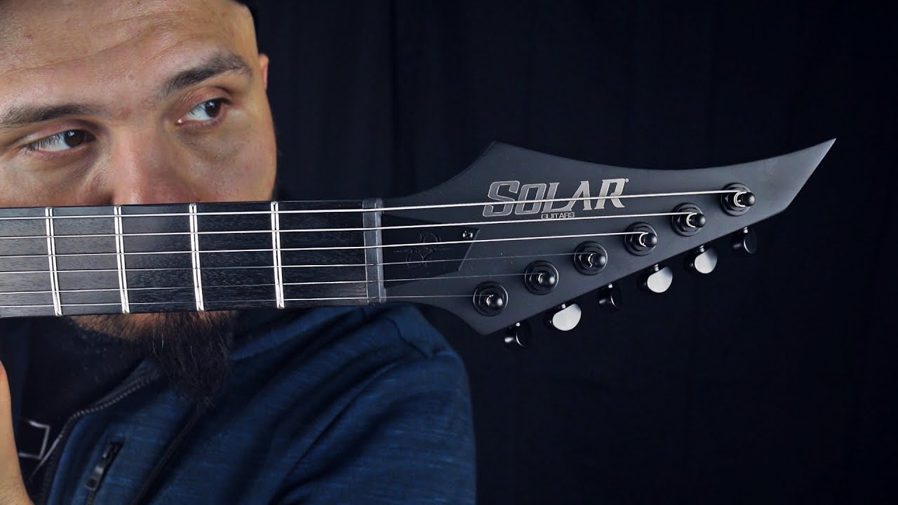Solar Guitars A2.6C Carbon Matte - recenzja i porównanie | CTG TV # 104