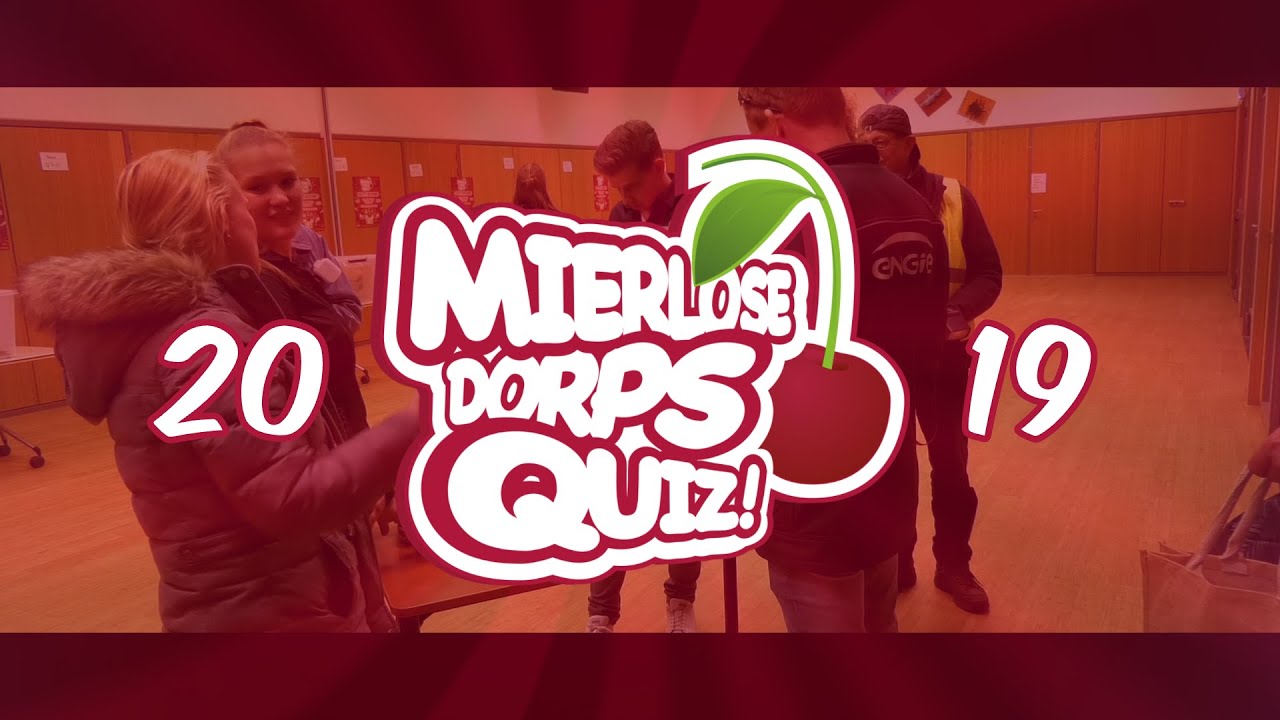 Aftermovie | Mierlose Dorpsquiz 2019 - Quizavond