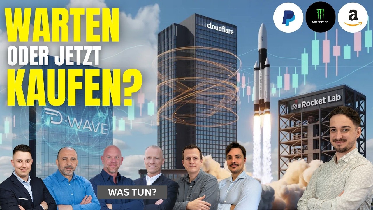 Wird das Silber knapp? | D-Wave | Cloudflare | PayPal | Amazon | Monster Beverage | Rocket Lab