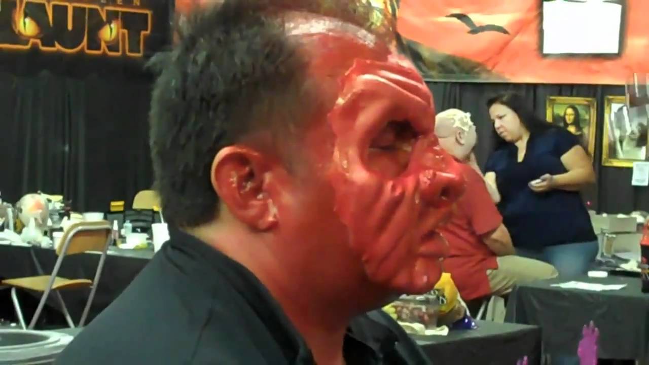 Knotts Scary Farm Behind the Scenes Makeup Room