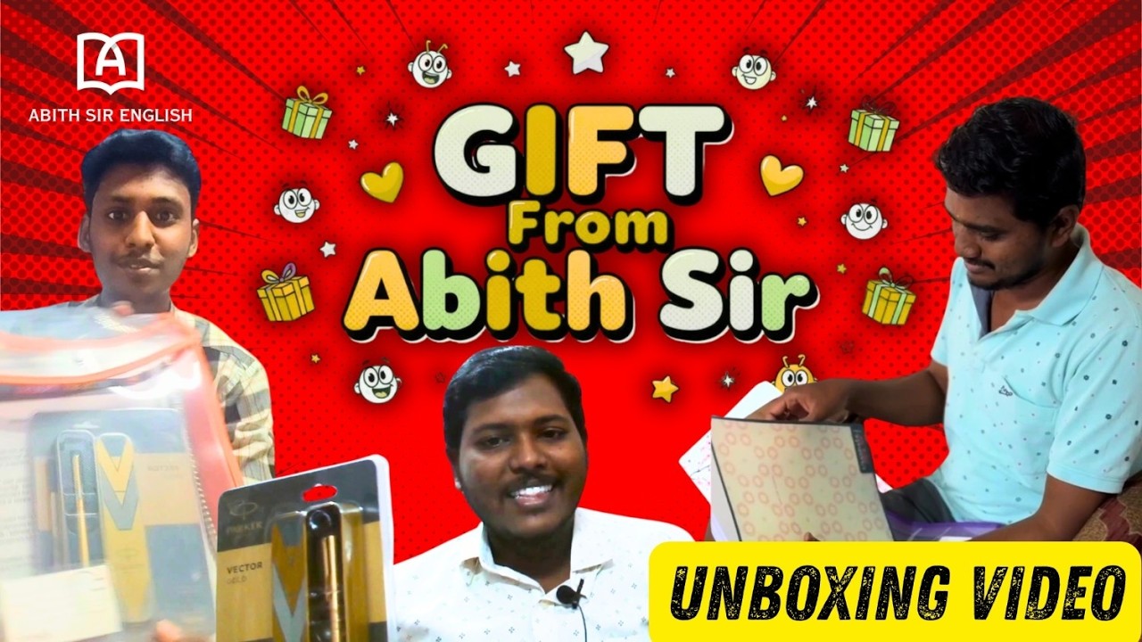 Unboxing Love from My Beloved Anna ❤️ By AK, Velumani & AP | Not to Flex, But to Express