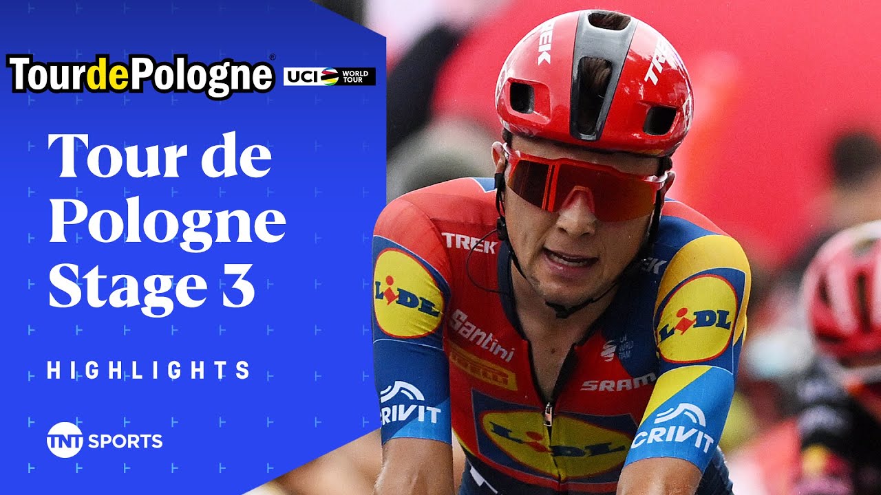 EXCEPTIONAL PERFORMANCE! 💪 | Men's 2025 Tour de Pologne Stage 3 Highlights | TNT Sports Cycling