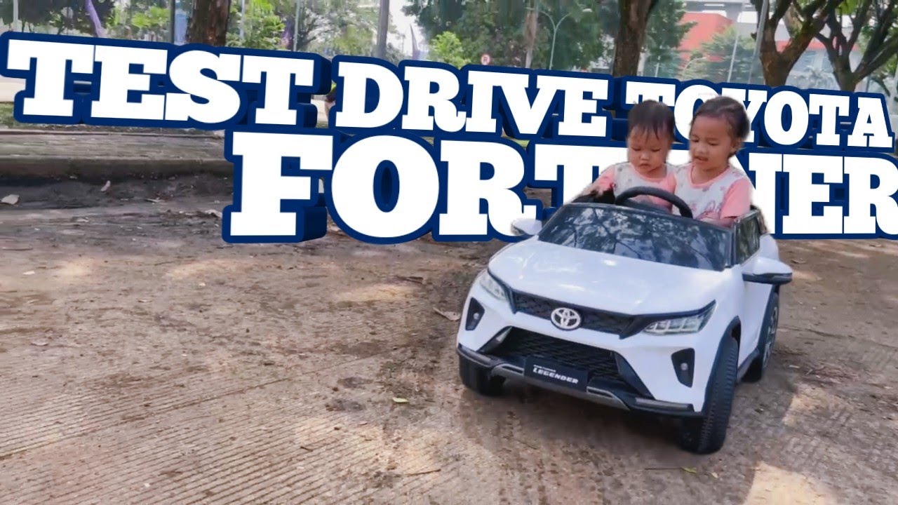 AYRA VIRA NAIK MOBIL TOYOTA FORTUNER LEGENDER (MAINAN MOBIL AKI ANAK PMB 7588 TOYOTA FORTUNER)