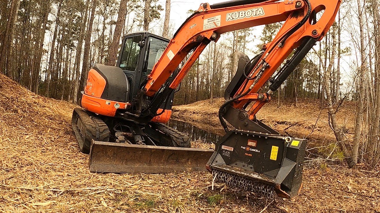 EXTREME POND MAKEOVER! INFESTED WITH PESKY GUM TREES!