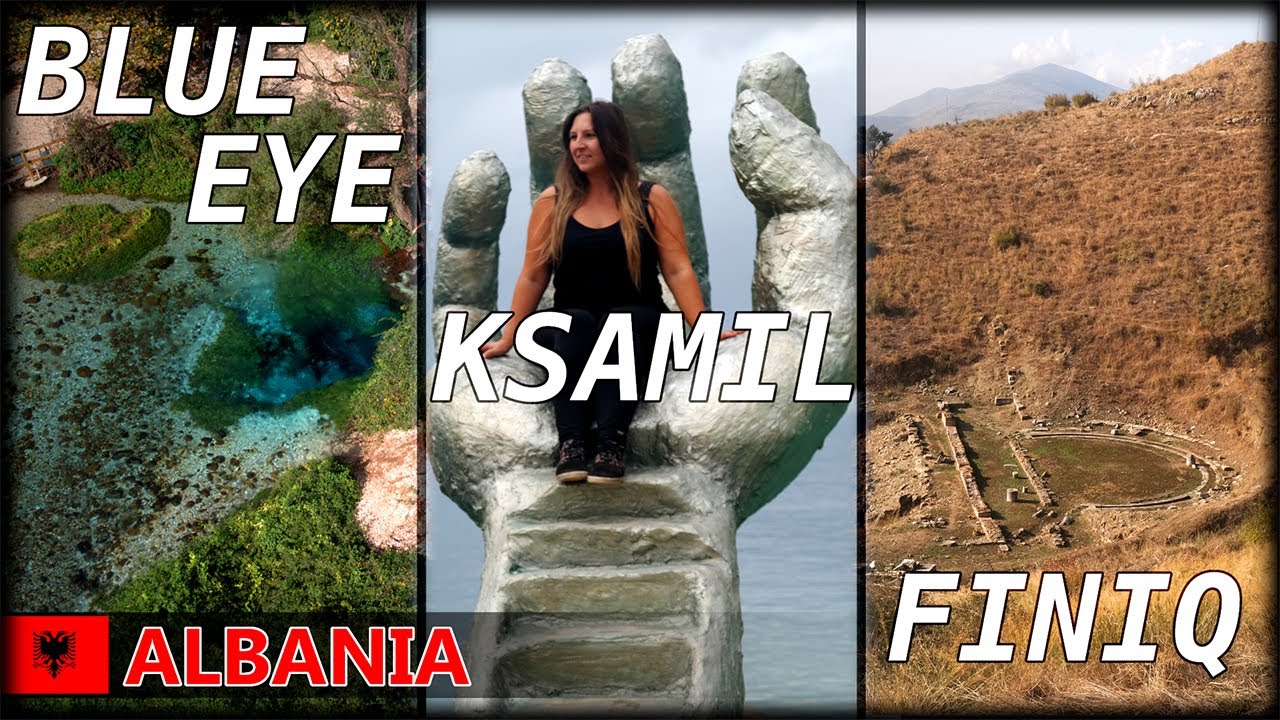 Albania - okolice Sarandy: Ksamil po sezonie, niesamowity Blue Eye oraz starożytne miasto Finiq #38