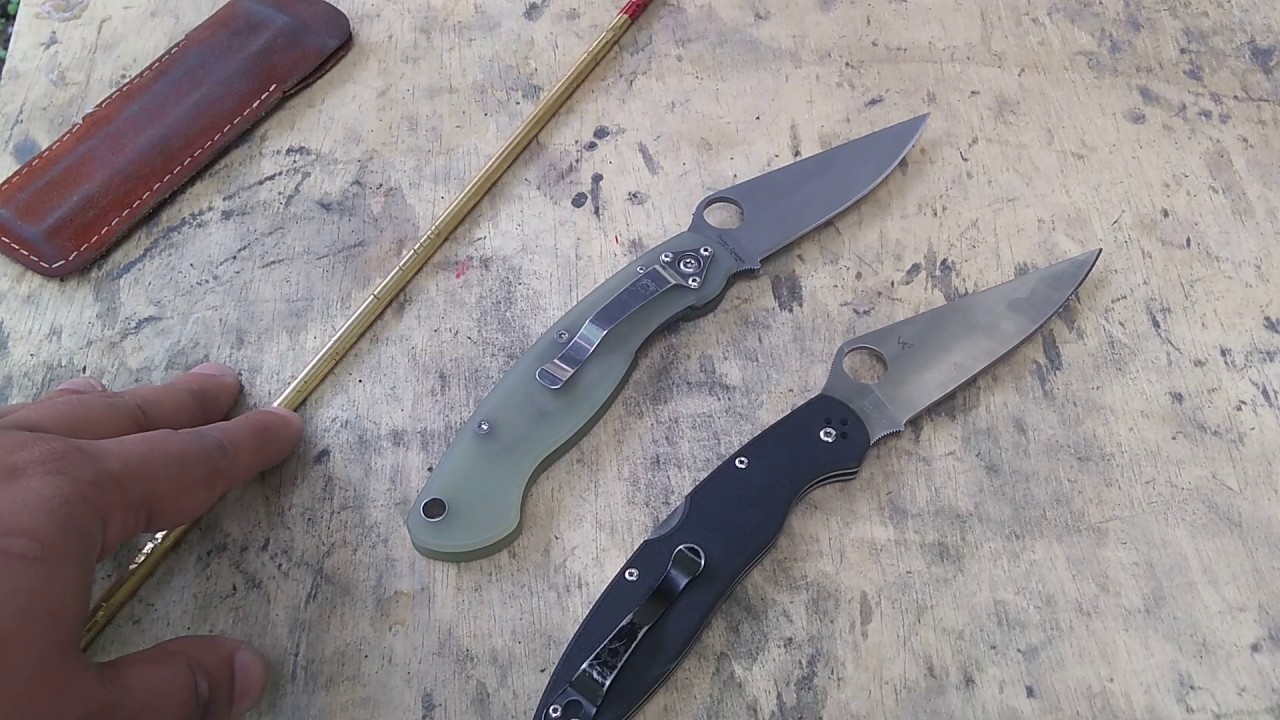 Spyderco Edge Stability Death Match | M4 versus K390