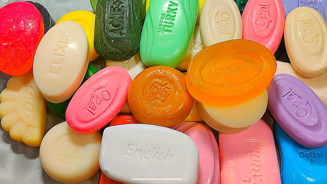Beautiful ASMLeisurely Unwrapping Soaps Satisfying ASMR Videos International