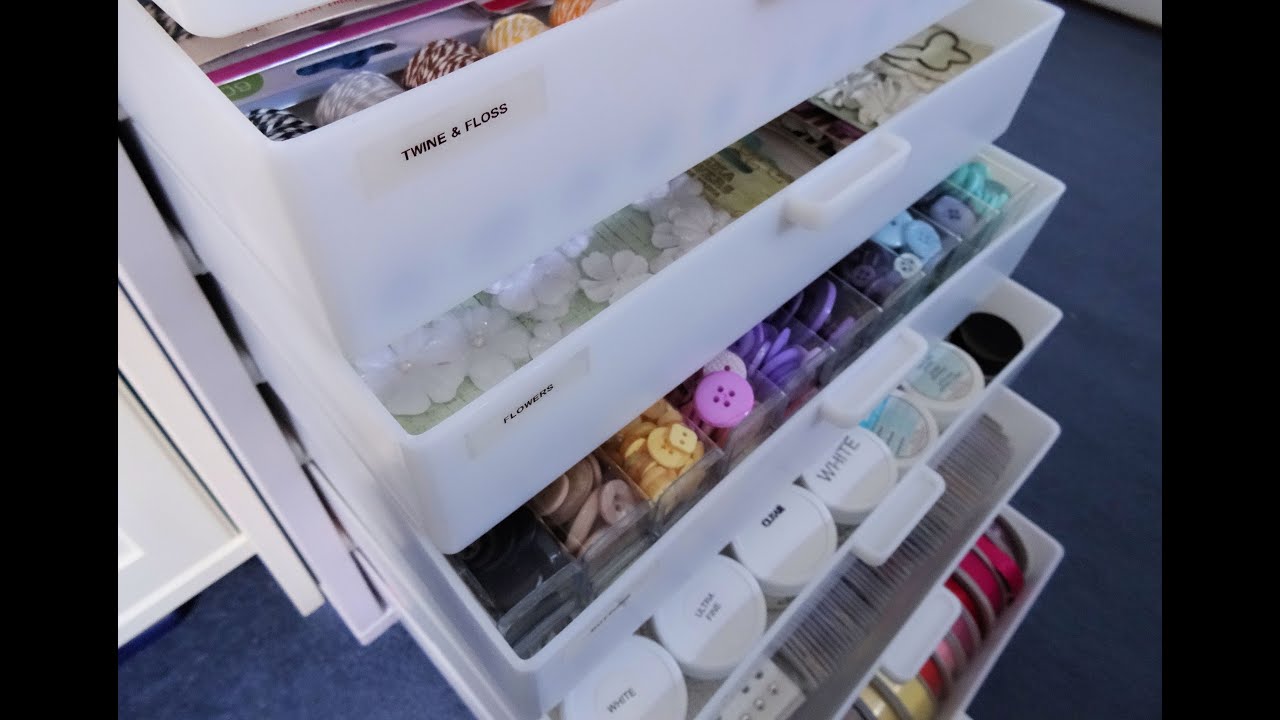 How I Store ... Embellishments | The Card Grotto