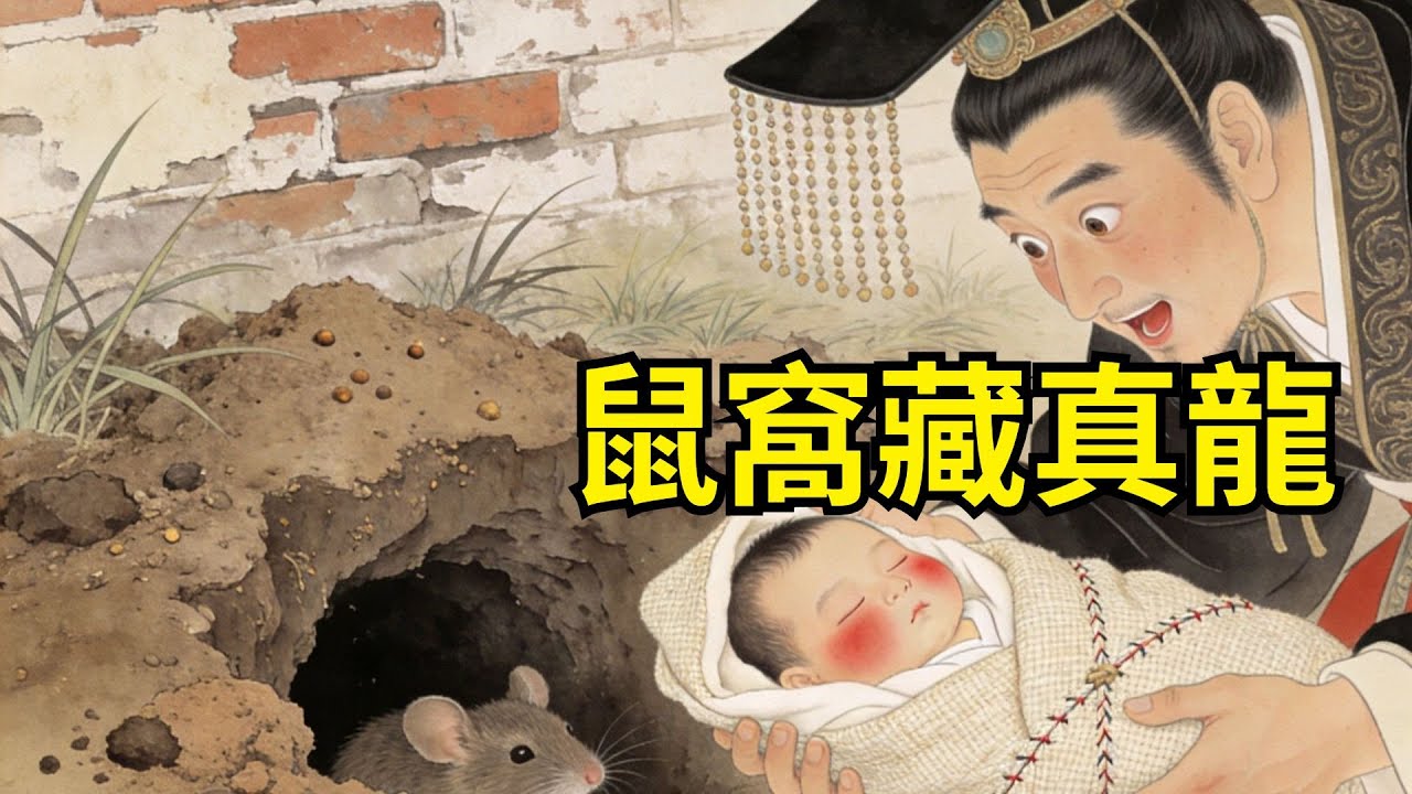 洗衣婢被皇後陷害毀容，打入冷宮喂老鼠！三年後先帝托夢欽天監：真龍血脈在冷宮！新帝掘地三尺，竟從鼠洞抱出襁褓中的皇子！#民間故事 #故事頻道 #感人故事 #感人故事 #情感