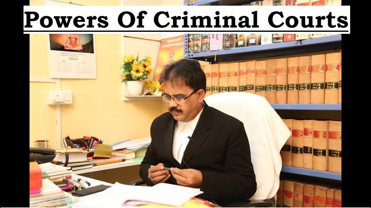 Powers Of Criminal Courts