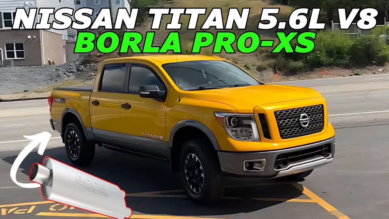 2018 Nissan Titan Pro-4X 5.6L V8 Exhaust Sound w/ Borla Pro XS!