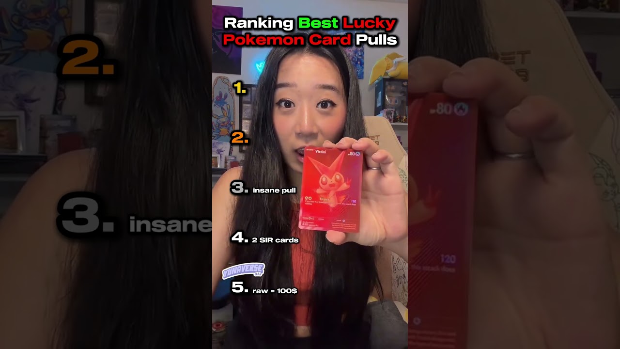 Ranking the BEST Lucky Pokemon Card Pulls