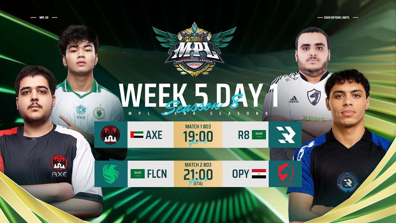 2025 MPL MENA Season 8 Regular Season Week 5 Day 1