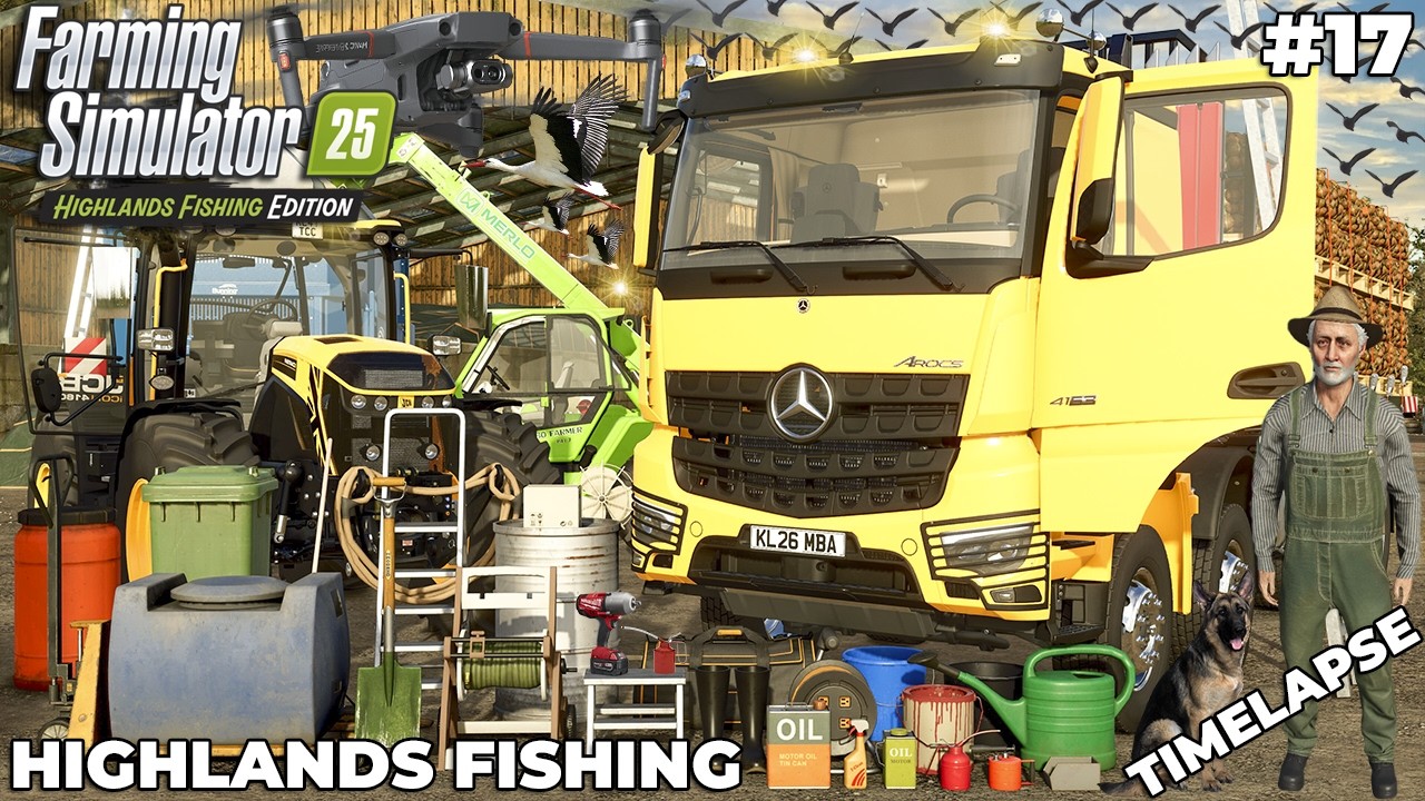 WE SOLD PACKAGED ONIONS & SILAGE – $100,000 PROFIT! 💰🔥 | Kinlaig | Farming Simulator 25 | EP 17