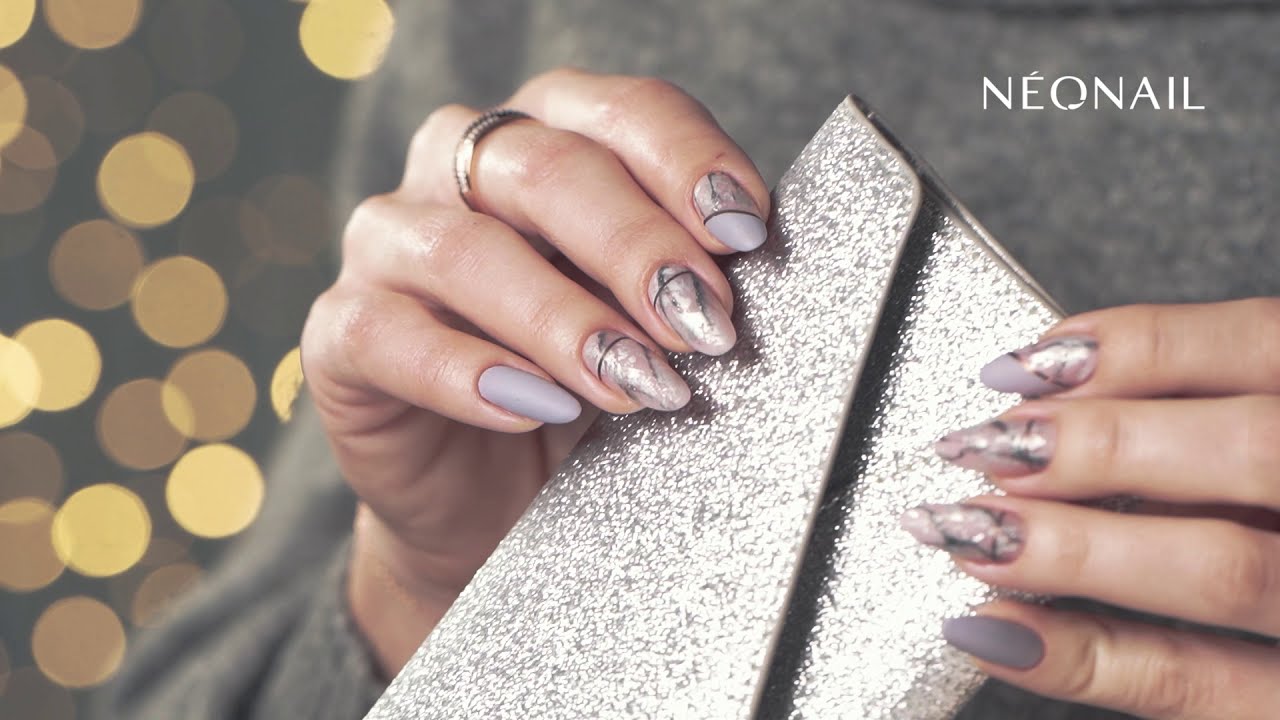 NEONAIL Tutorial - Karnawałowe marmurki