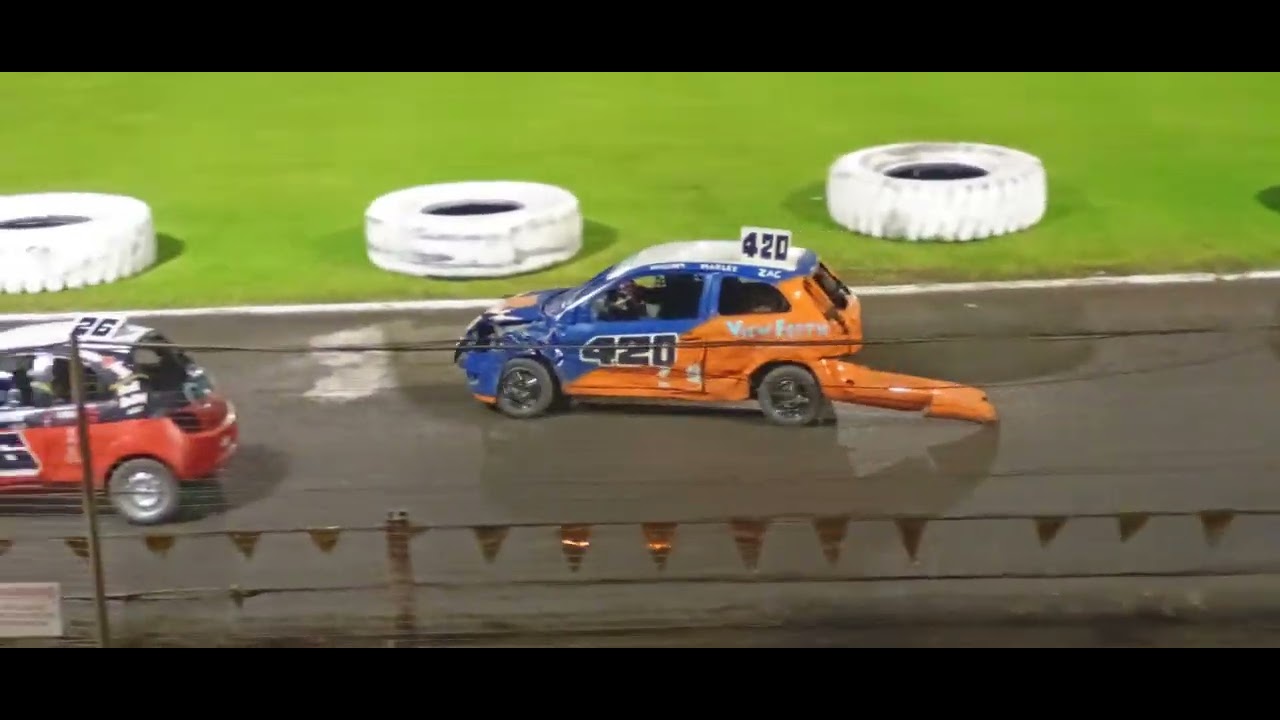 Cowdenbeath racewall - prostock basics Scottish championship 