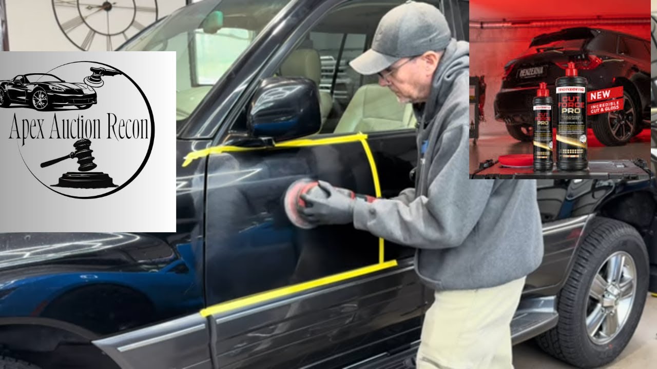 The Last Panel Corrected On The Lexus LX470 Reserved For Menzerna Cut Force Pro!