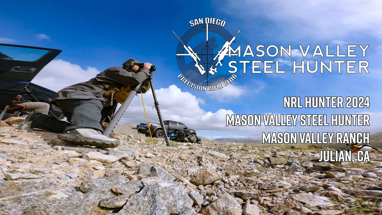 Range VLOG #258 - NRL Hunter 2024 Mason Valley Steel Hunter At Mason Valley Ranch in Julian, CA