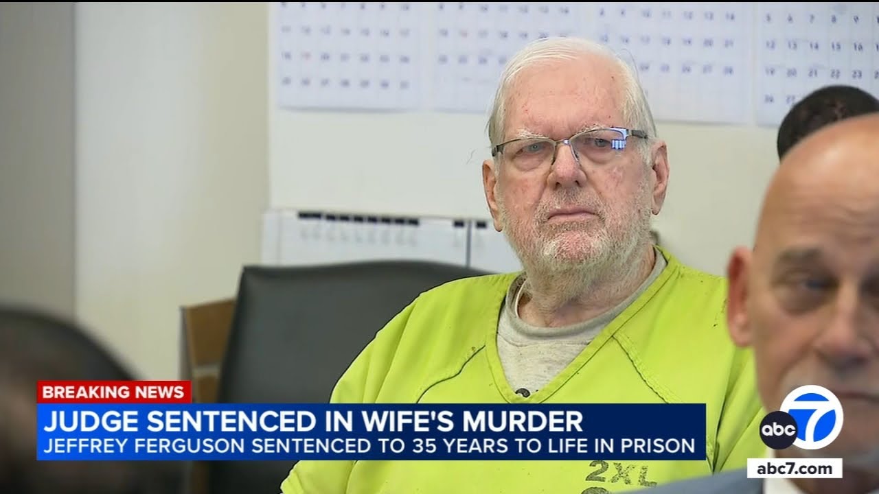 Former judge sentenced to 35 years to life in prison for wife's murder