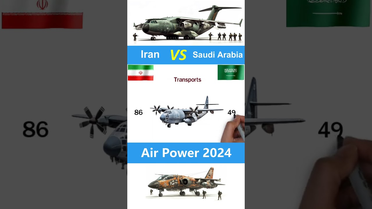 Iran Vs Saudi Arabia Air power Comparison 2025 