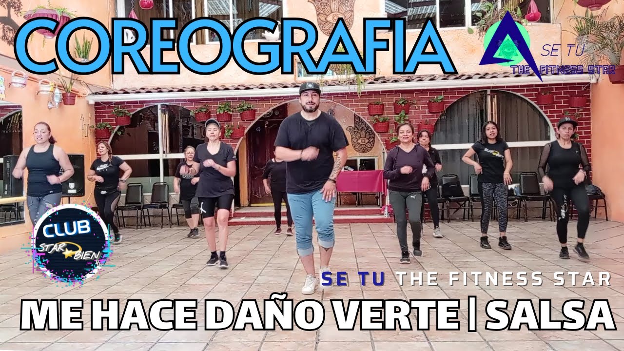 ME HACE DAÑO VERTE - FRESTO | SALSA | COREOGRAFIA FT. ADRIAN VILLA | SE TU THE FITNESS STAR