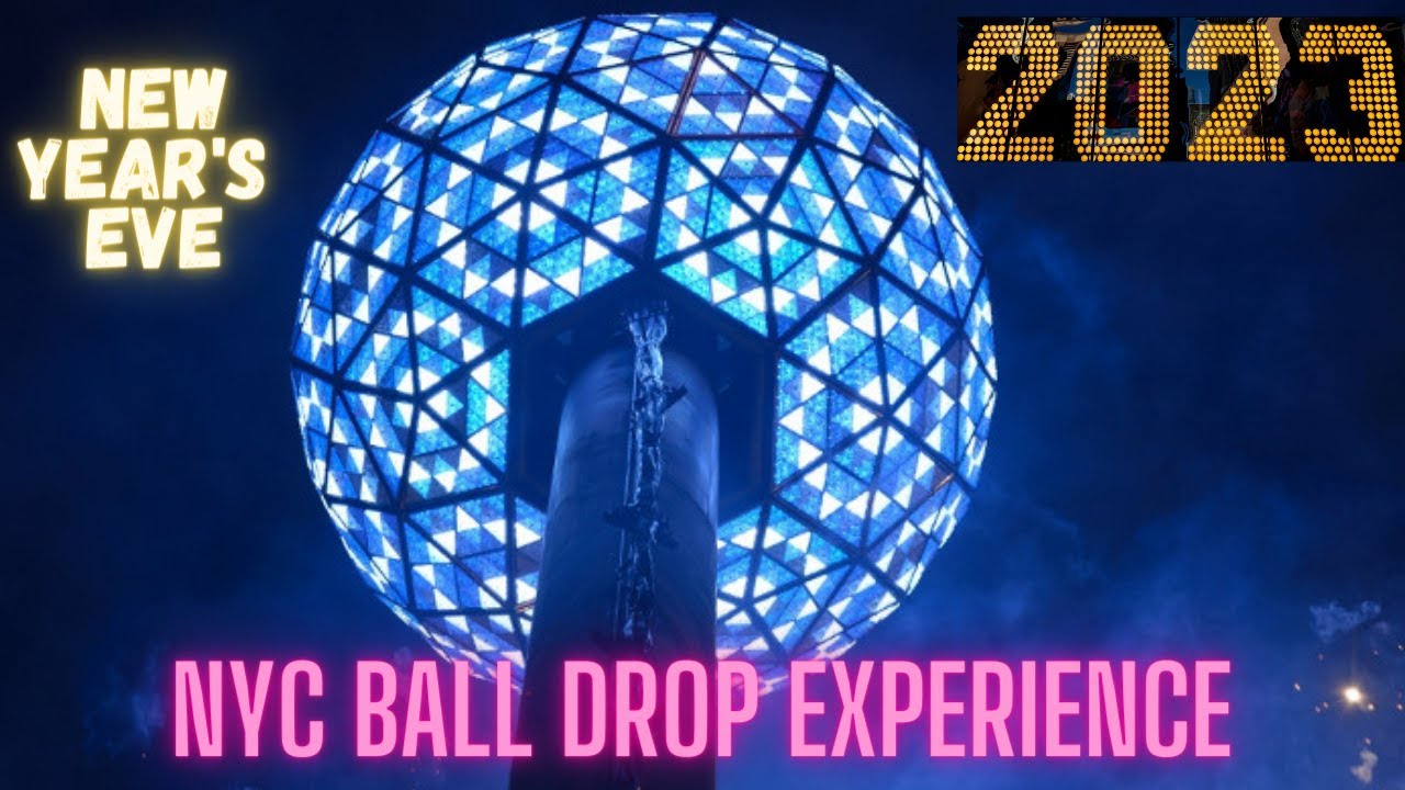 New York Ball Drop || New Year 2023 celebration in New York || New York street walk || Times Square🗽