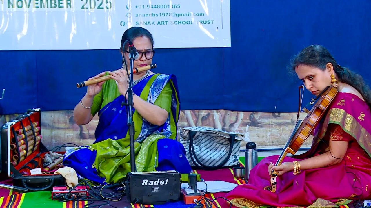 Sanak Art School | Concert Series 9 | Vidushis Ashwini Koushik Jyothsna B S |Vid B S Anand Abhijith