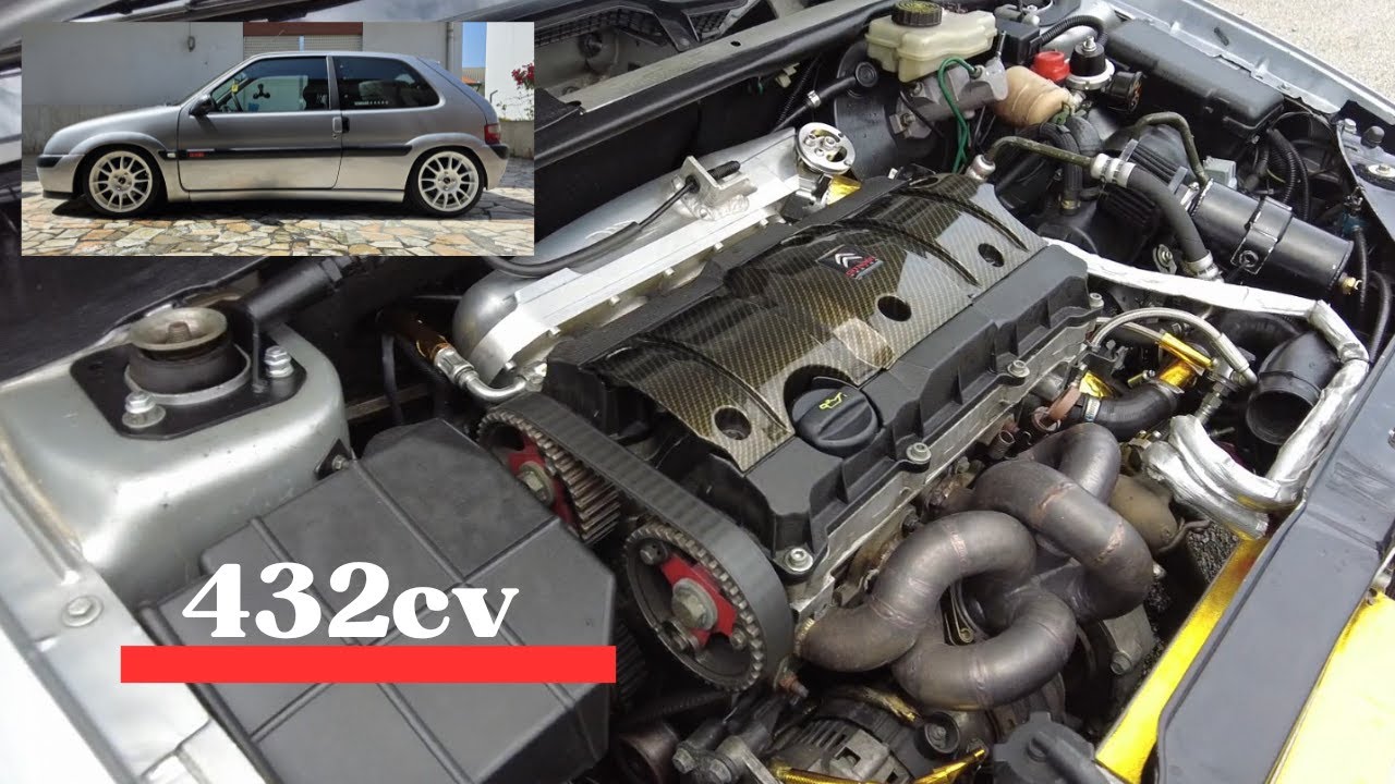Saxo cup turbo 1 vez  em pista
