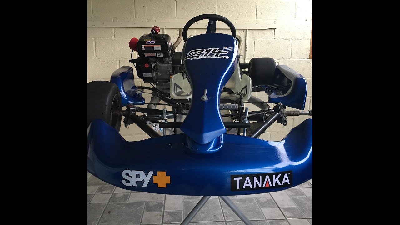 Pintando y terminado el kart