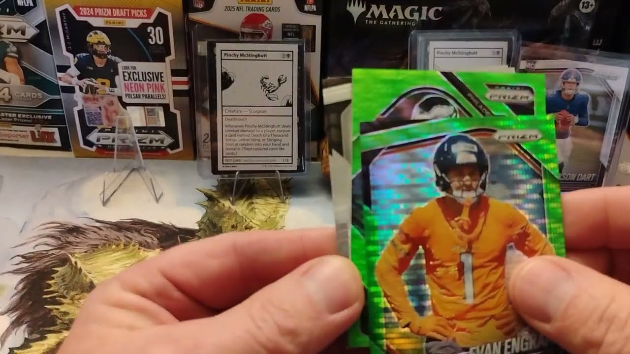 Silver Rookie BULLSEYE! 2025 Prizm Football Mega box #prizm #nfl #packopening #rookie #footballcards