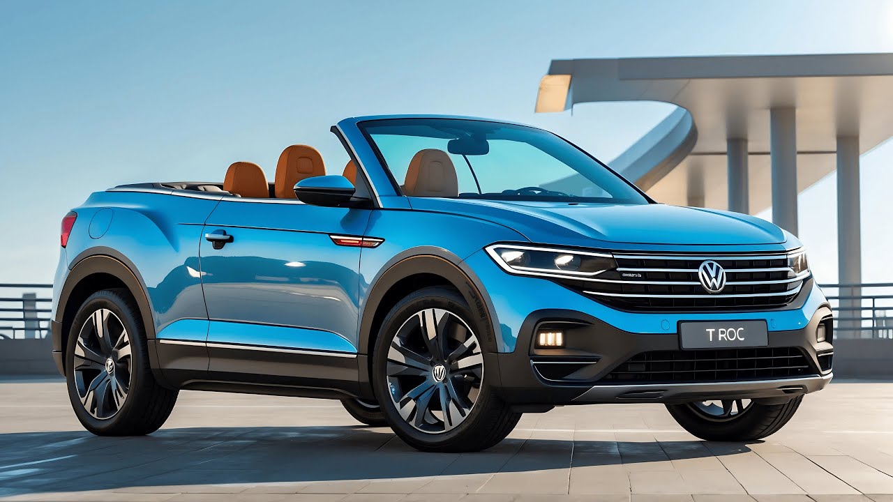 New 2025 Volkswagen T-Roc Cabriolet Revealed – The Only SUV Convertible That Makes Sense.