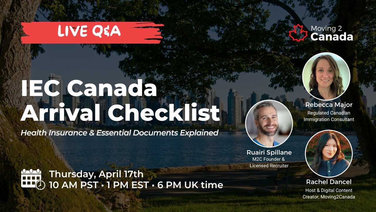 IEC Canada Arrival Checklist | Health Insurance & Essential Documents