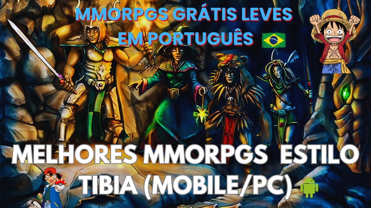 TOP 9 MMORPGs Retr&ocirc; que Todo F&atilde; de Tibia Precisa Conhecer!