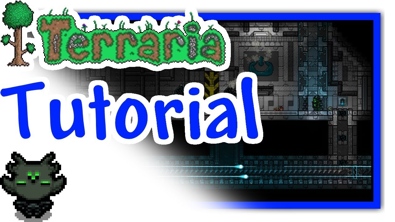 Terraria | Energy Tunnel Puzzle Tutorial